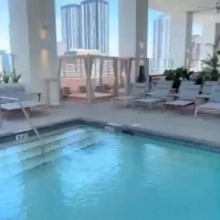 Modern And Newly Built Studio With Pool, Gym, And Restaurant Access Miami Exterior foto